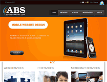 Tablet Screenshot of aboutsupport.com